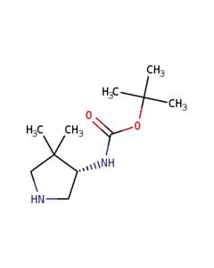 Astatech (S)-TERT-BUTYL (4,4-DIMETHYLPYRROLIDIN-3-YL)CARBAMATE; 1G; Purity 97%; MDL-MFCD24368653